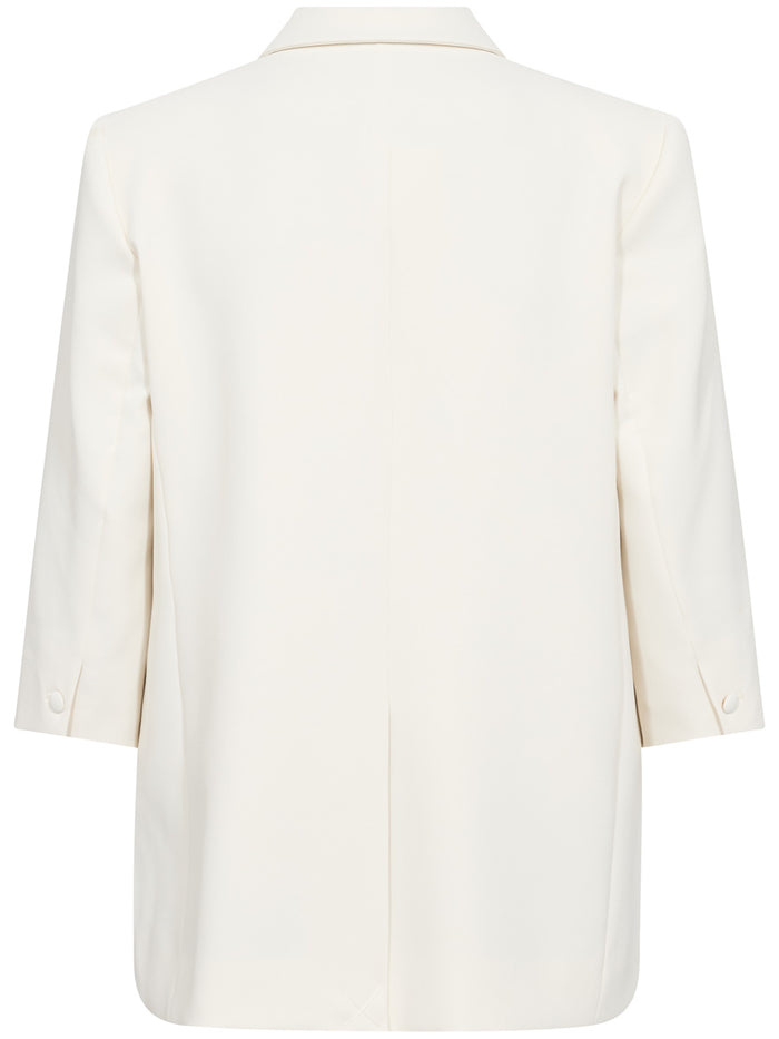 Mos Mosh Junie 3/4-hihainen Bleiseri Luonnonvalkoinen