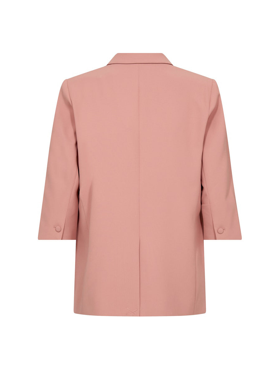 Mos Mosh Junie 3/4-hihainen Bleiseri Vaaleanpunainen