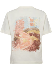 Mos Mosh Landscape  T-Paita Valkoinen