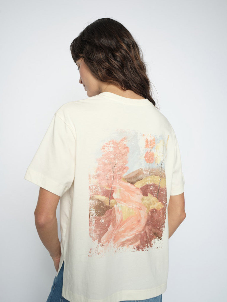 Mos Mosh Landscape  T-Paita Valkoinen