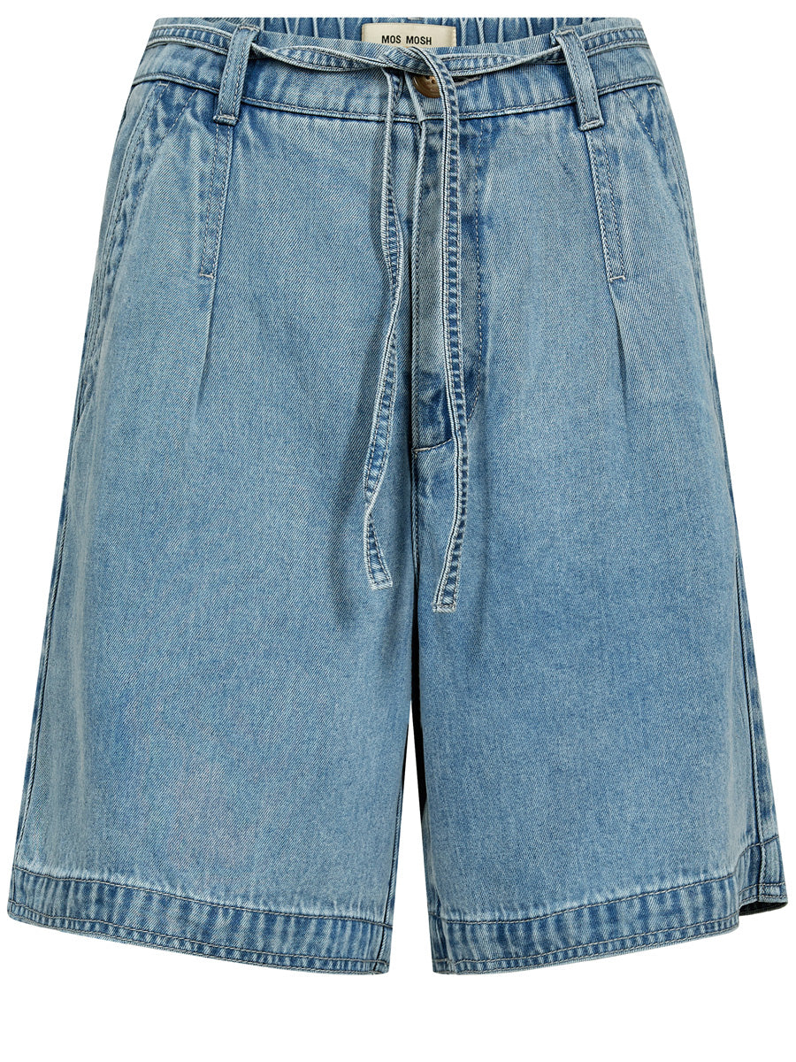 Mos Mosh Leli Denim Farkkushortsit Vaaleansininen
