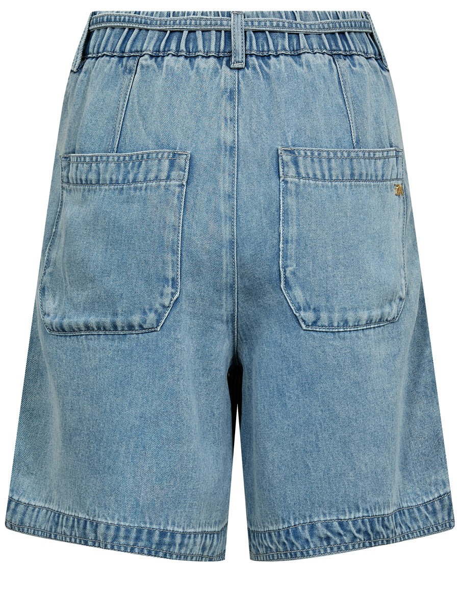 Mos Mosh Leli Denim Farkkushortsit Vaaleansininen