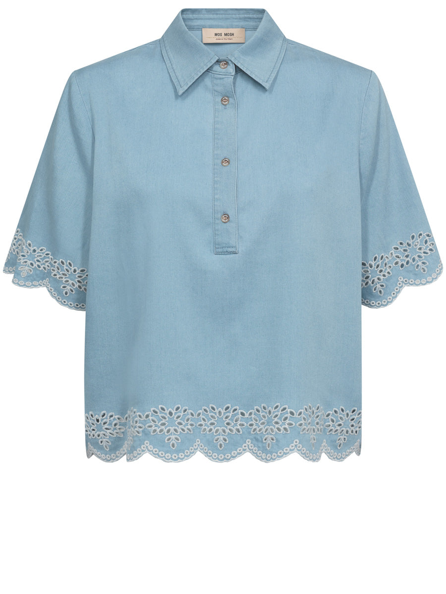 Mos Mosh Magda Softy Pusero Vaaleansininen