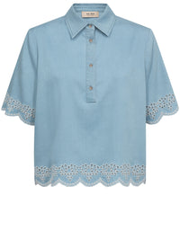 Mos Mosh Magda Softy Pusero Vaaleansininen