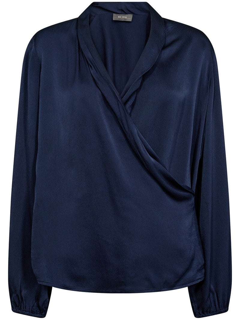 Mos Mosh Malvina Blouse Pageant Blue