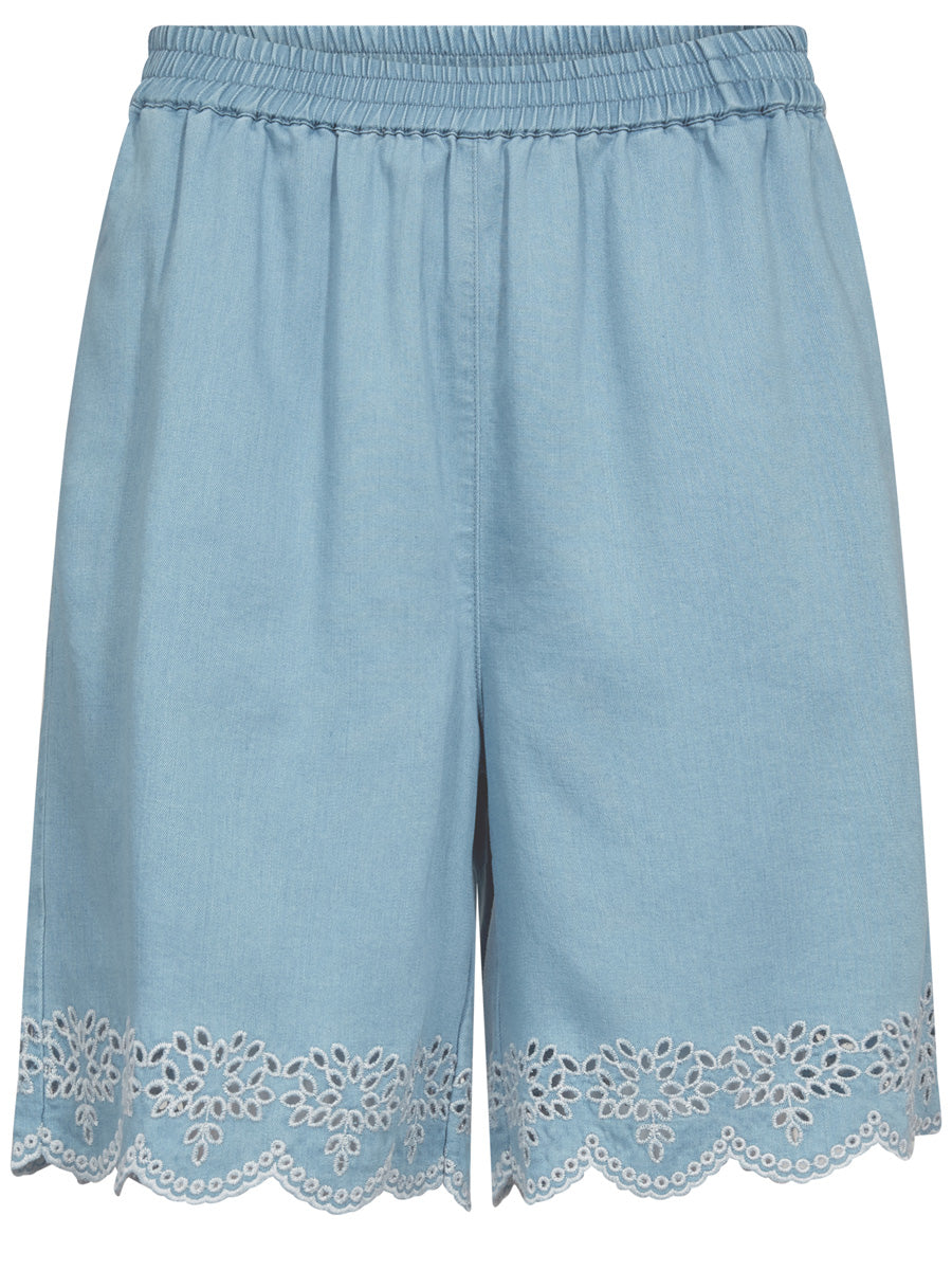 Mos Mosh Moody Softy Shortsit Vaaleansininen