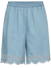 Mos Mosh Moody Softy Shortsit Vaaleansininen