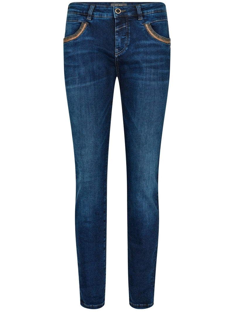 Mos Mosh Naomi Achilles Jeans Dark Blue