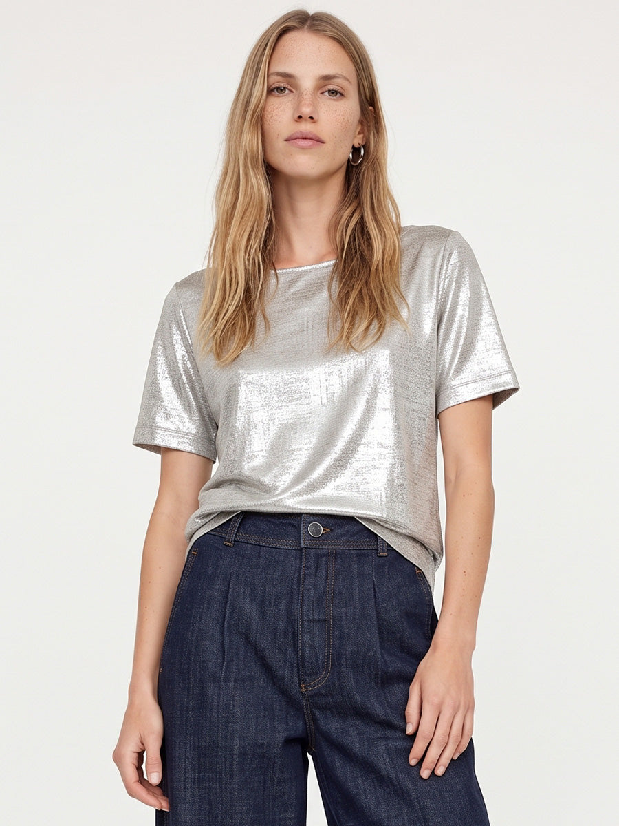 NIVA o-ss metallic tee
