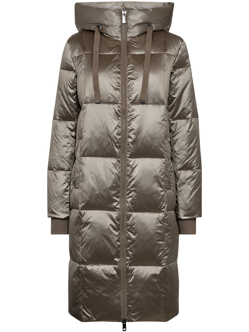 Mos Mosh Nova Metallic Down Jacket Untuvatakki Brindle