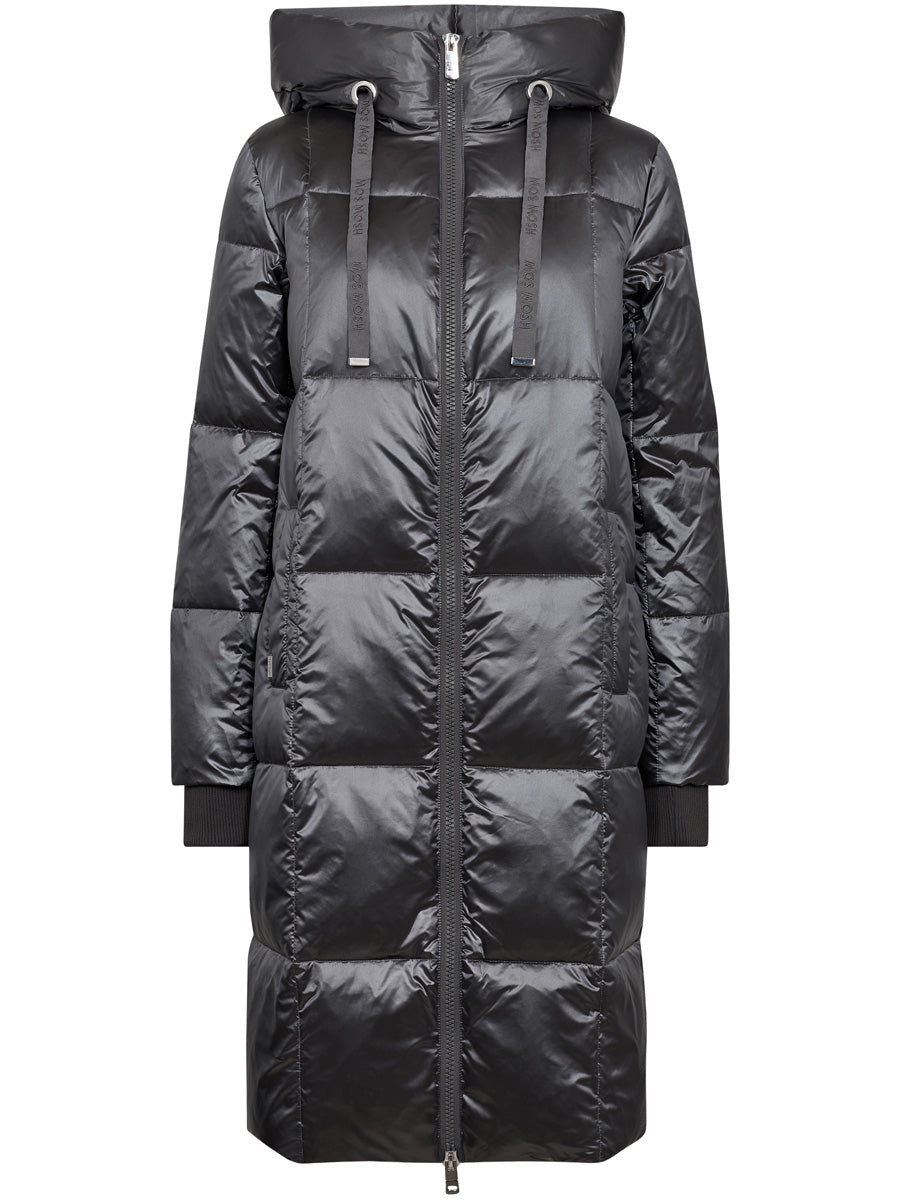 Mos Mosh Nova Metallic Down Jacket Untuvatakki Harmaa