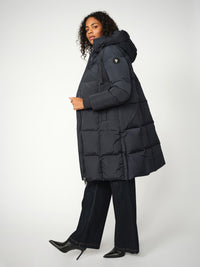 Mos Mosh Nova Square Down Coat Untuvatakki Tummansininen