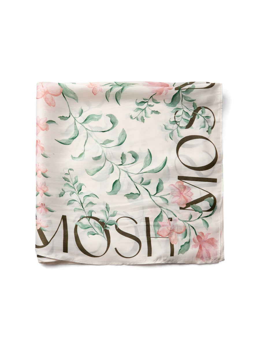 Mos Mosh Orchid Huivi Vihreä/Vaaleanpunainen