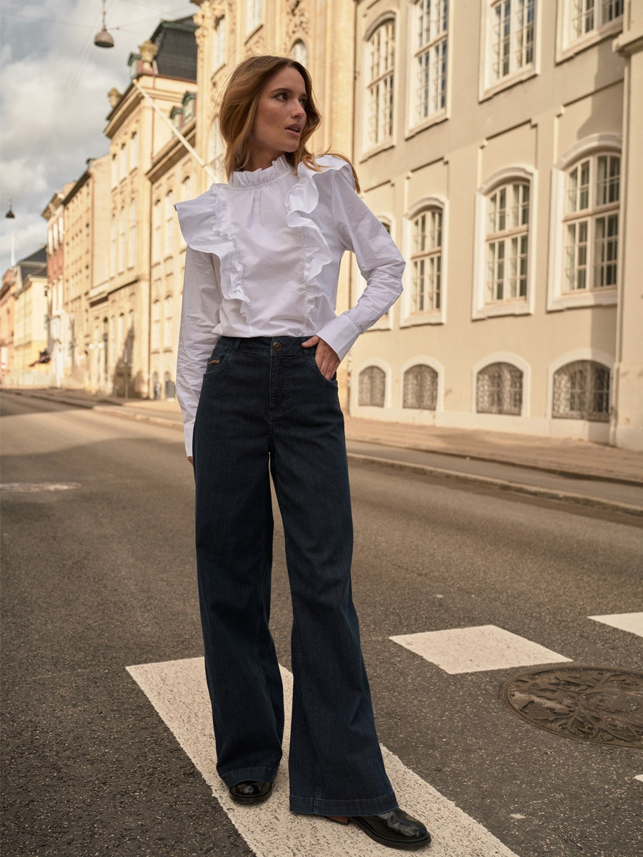 Mos Mosh Reem Janya Jeans Dark Blue