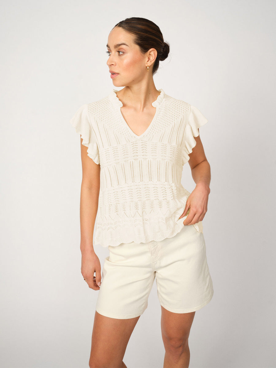 RYETT knit blouse