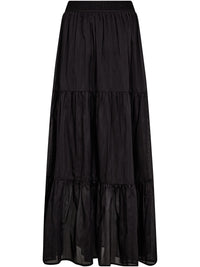 Mos Mosh Silka Silkkinen Maksihame Musta