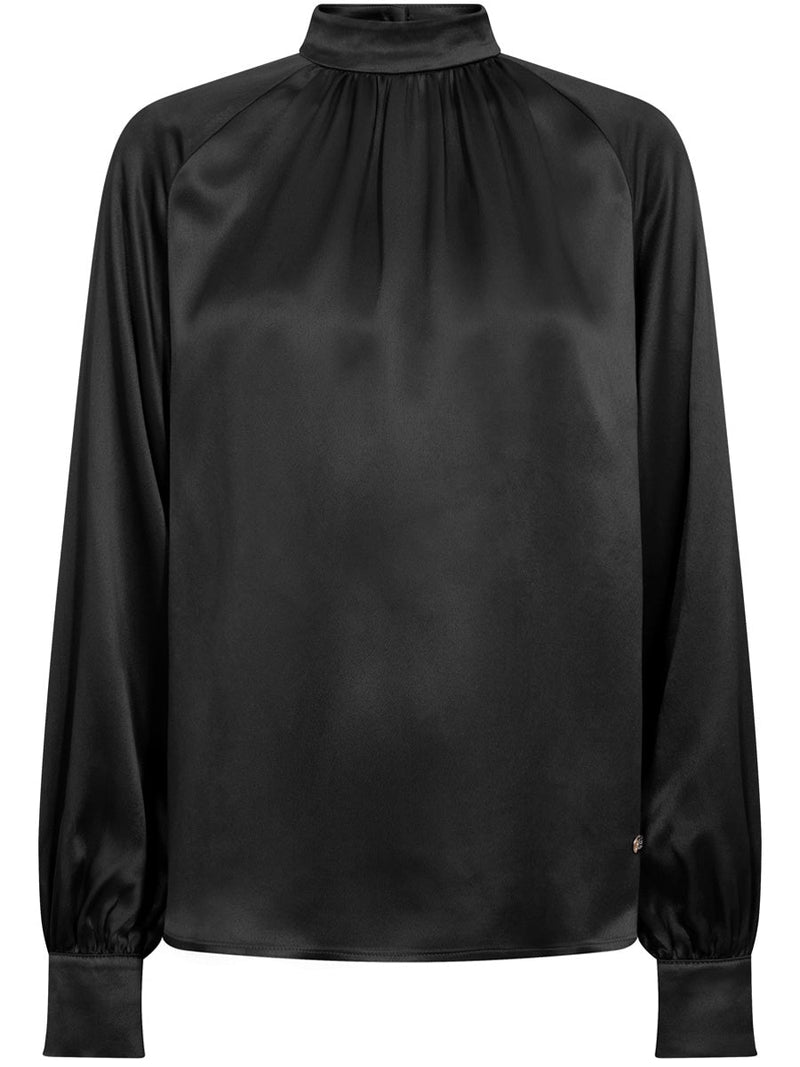 Mos Mosh Sille Glossi Blouse Black