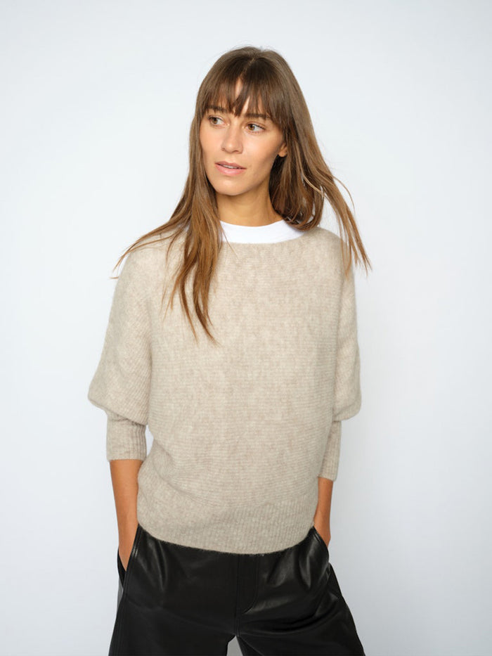 Mos Mosh Thora Venepääntie Neule Beige