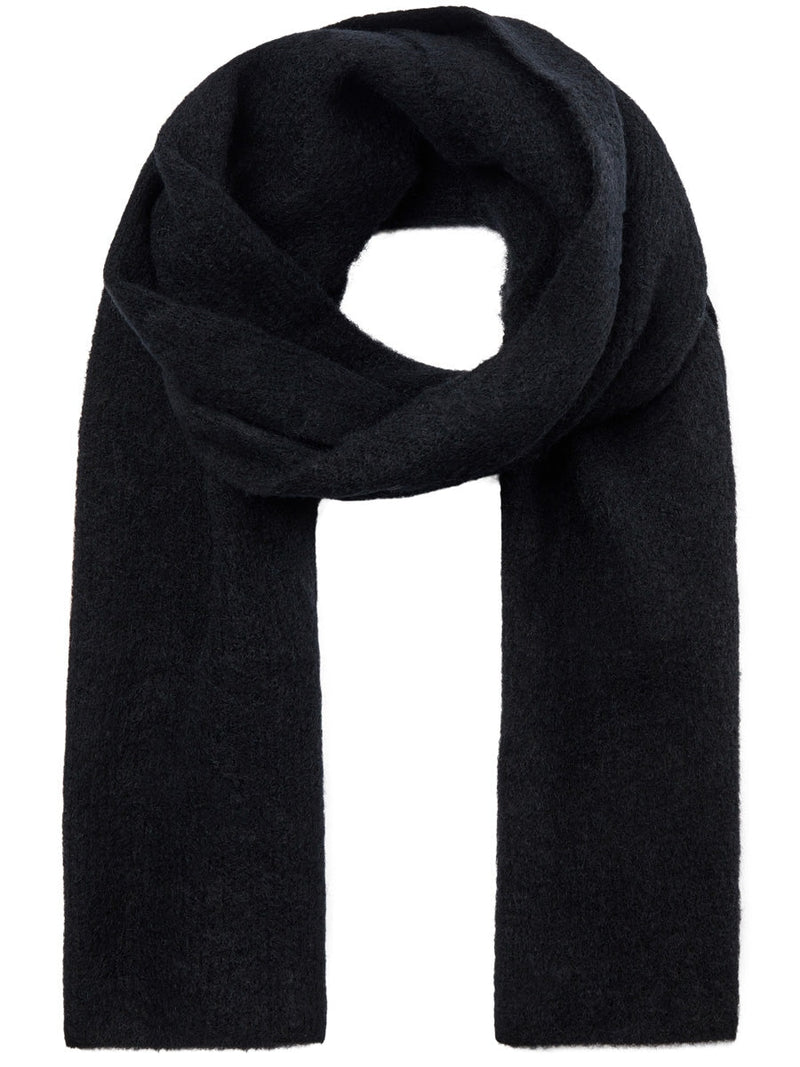 Mos Mosh Thora Knit Scarf Black