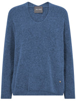 Mos Mosh Thora V-Neck Knit Quiet Harbour
