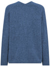 Mos Mosh Thora V-Neck Knit Quiet Harbour