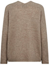 Mos Mosh Thora V-neck Knit Roasted Cashew
