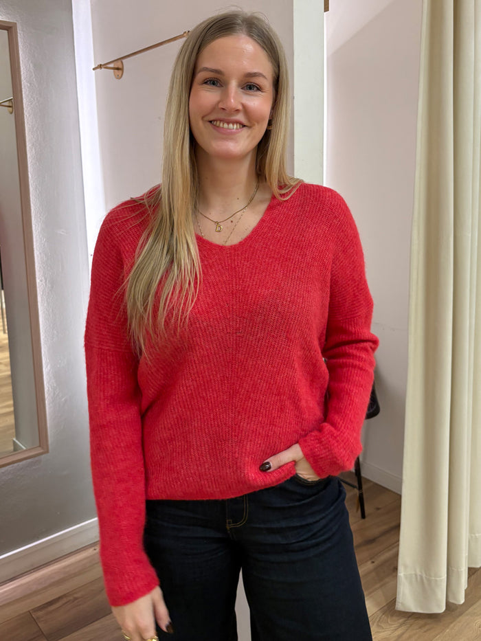 THORA V-neck knit