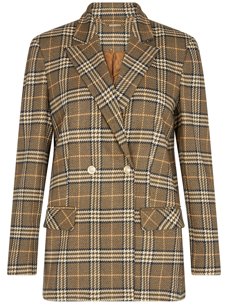 Mos Mosh Wanda Soft Twill Blazer Fir Green