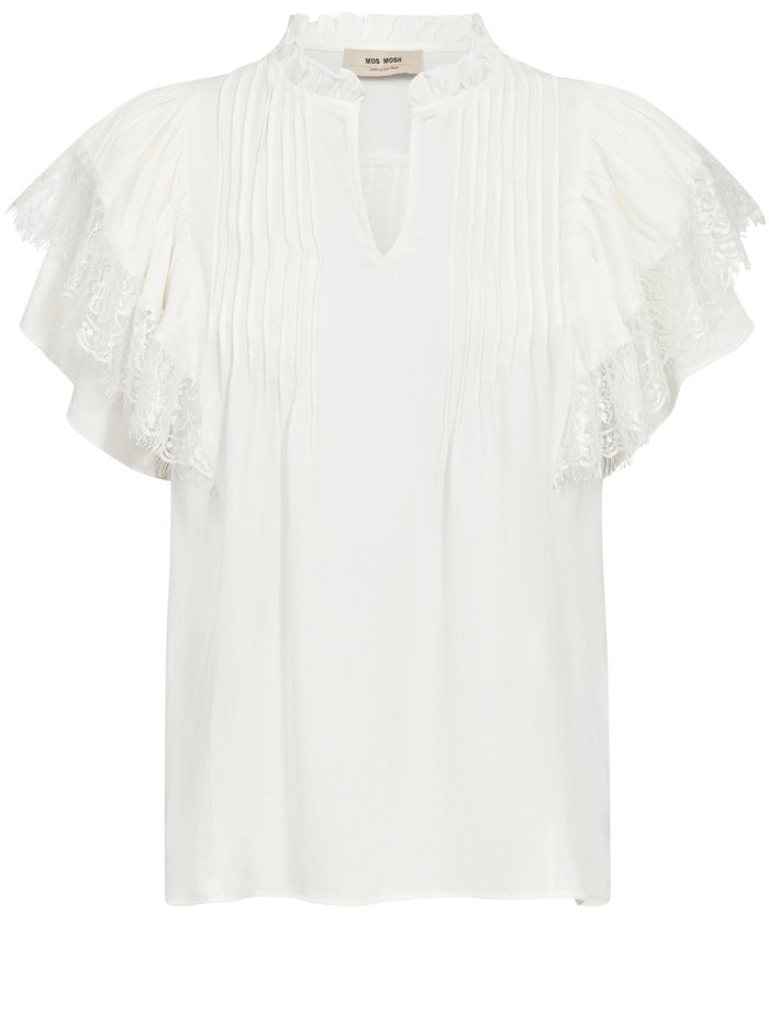 Mos Mosh Wea Flowish Pusero Valkoinen