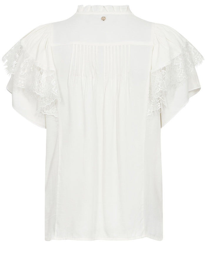 Mos Mosh Wea Flowish Pusero Valkoinen