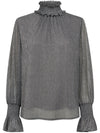 Mos Mosh Ximena Glam Blouse Silver