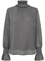 Mos Mosh Ximena Glam Blouse Silver