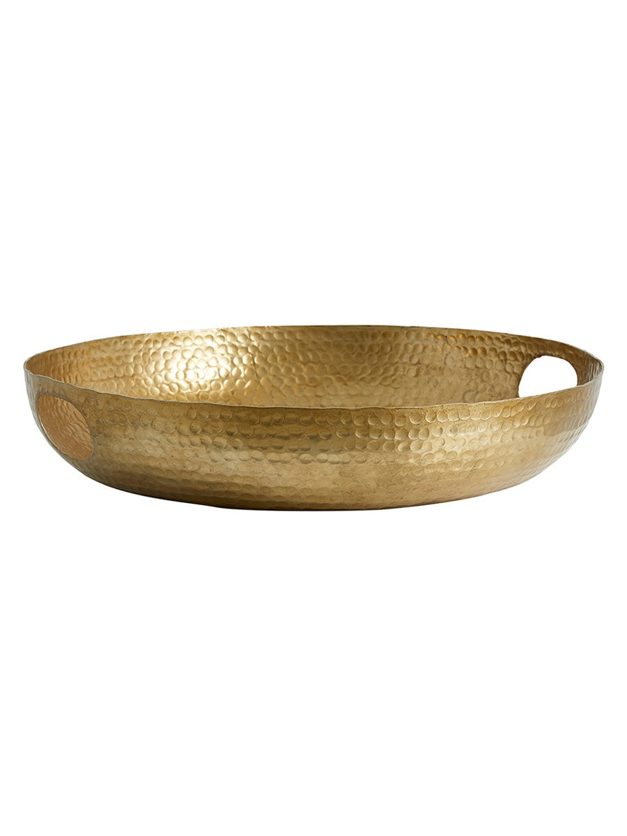 Nordal Laika Round Tray Gold