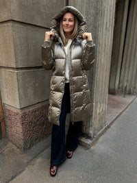 NOVA metallic down jacket