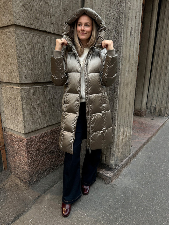 NOVA metallic down jacket