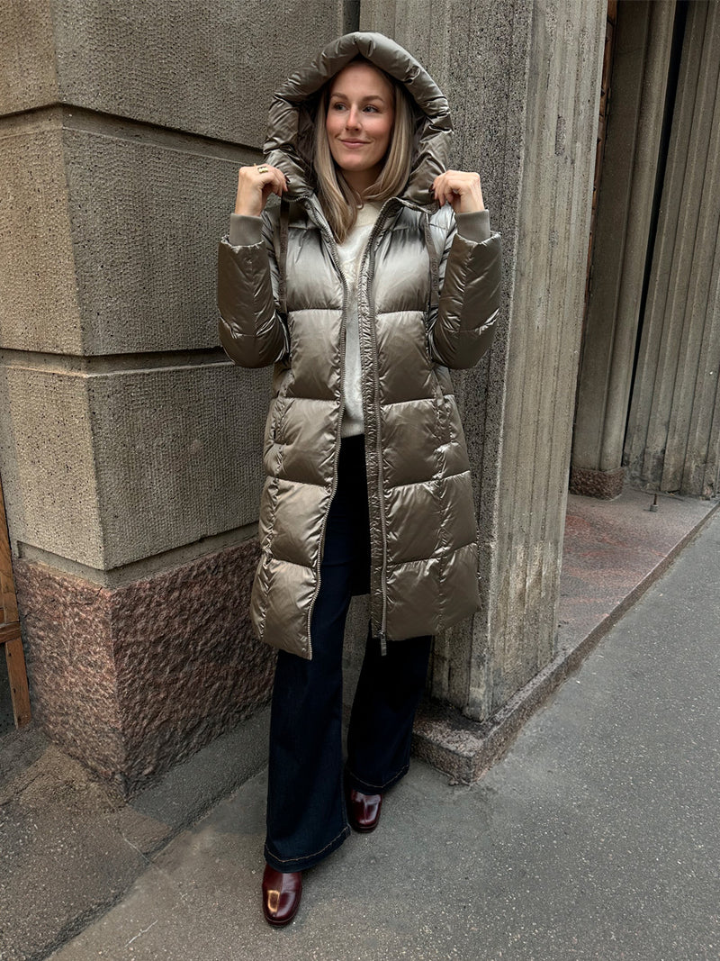 NOVA metallic down jacket