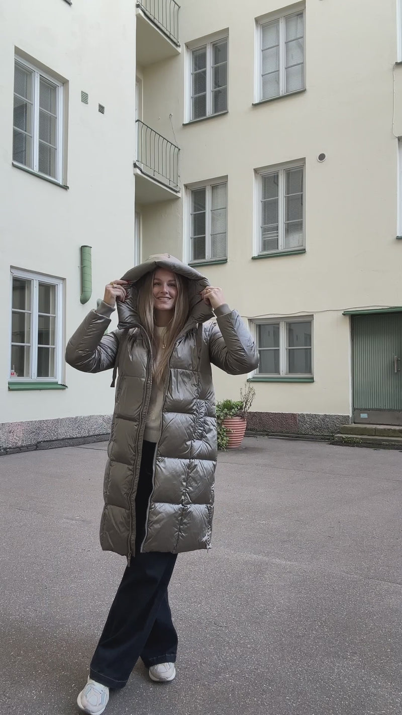 NOVA metallic down jacket