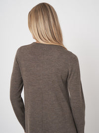 Repeat Cashmere Merino Neulemekko Ruskea