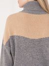 Repeat Roll neck sweater Grey