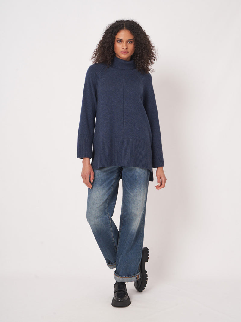 Repeat Cashmere Pooloneule Sininen