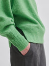 Second Female Brook Knit Oversize T-Neck Shamrock