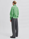 Second Female Brook Knit Oversize T-Neck Shamrock