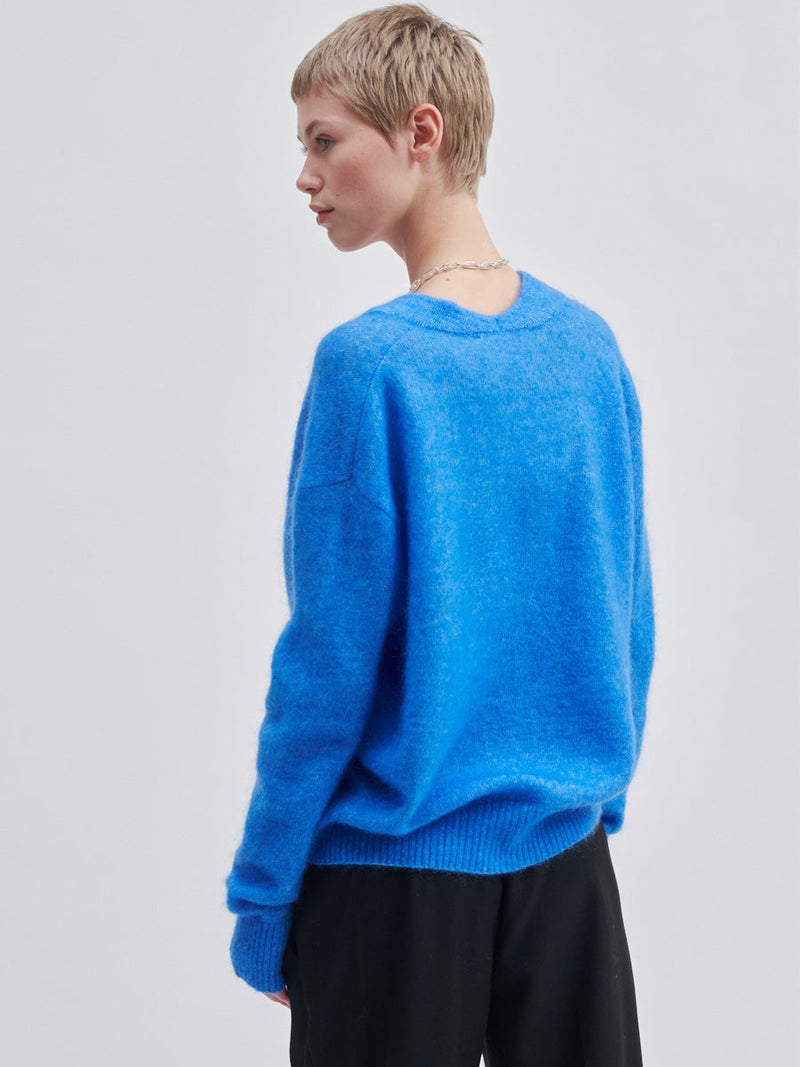 Second Female Brookline Knit Cardigan Campanula