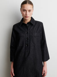 Second Female Dera Denimtunika Musta