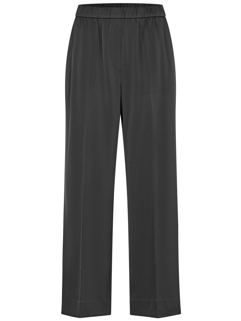 Second Female Glari Satiinihousut Harmaa