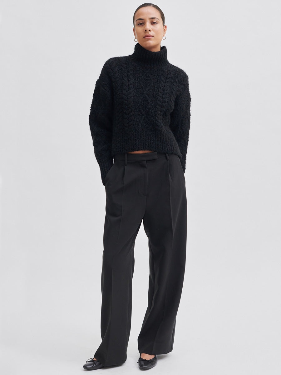 Second Female Groove Trousers Black