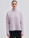Second Female Herrin Knit New T-Neck Pastel Lilac