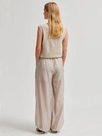 Second Female Hidie Housut Beige