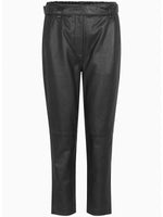 Second Female Indie Leather New Trousers Black