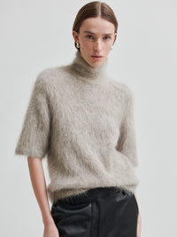 Second Female Karla Pörröneule Vaaleanruskea/Beige